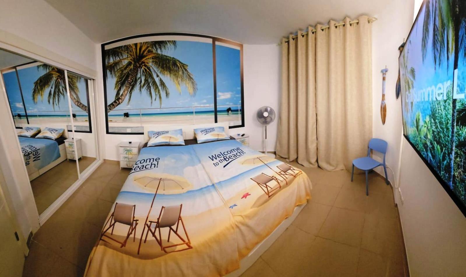 Blue Bay Paradise - Beach Front Apartment With Sea View Playa Paraiso  Exterior foto